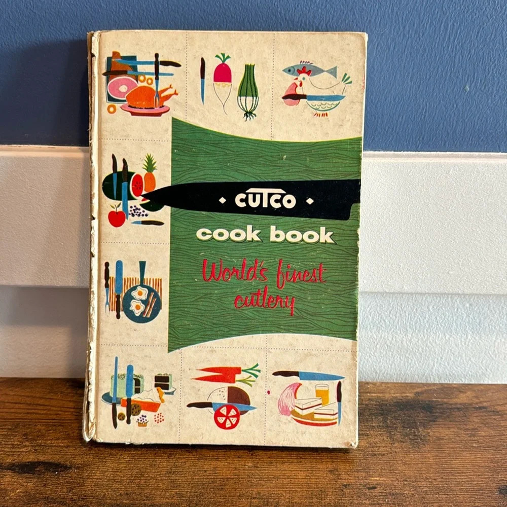 Vintage 1961 Cutco Cookbook World's Finest Cutlery